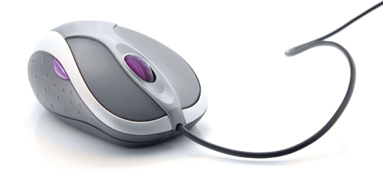 Picture of a computer mouse