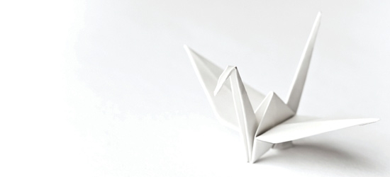 Origami bird