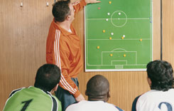 A football game plan