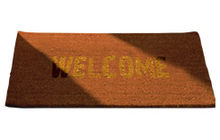 Welcome doormat