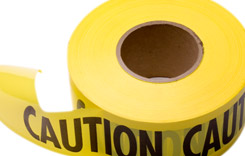 Yellow Caution Tape Roll