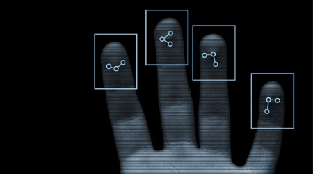 Fingerprint scan